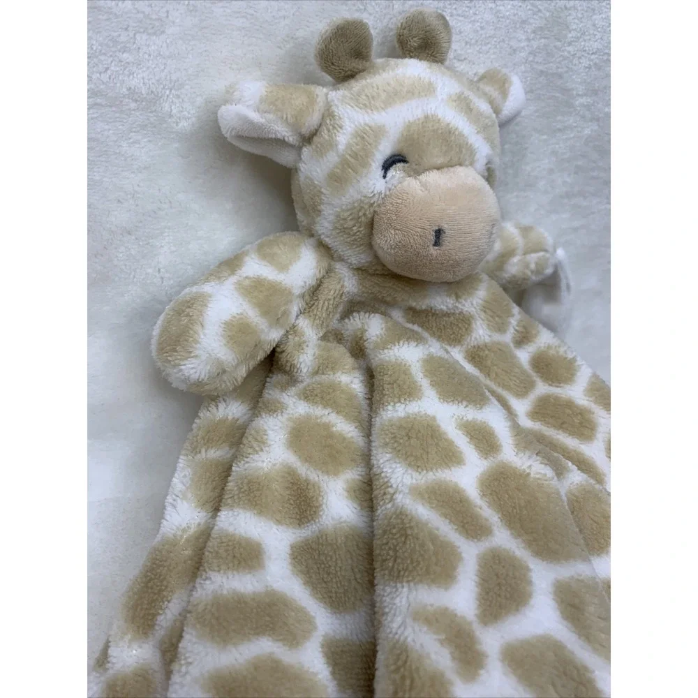 Carter's Giraffe Baby Security Blanket Lovey‎ Lovie Plush Pacifier Holder